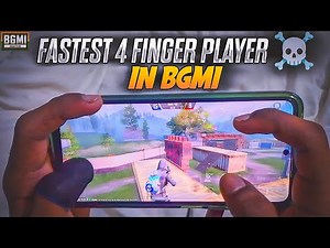 Redmi Note 10S Handcam 📱 | 4 Finger FASTEST Player ☠️ | BGMI 1v1 TDM 60FPS