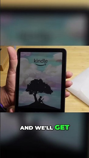 Kindle Wake Up First Time Setup Tutorial