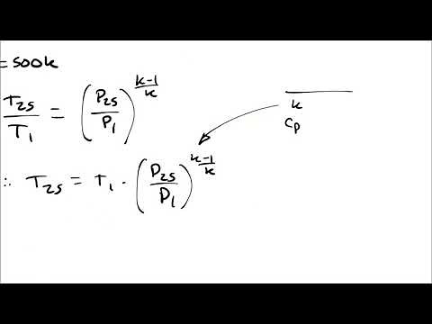 Example Problem - Isentropic Efficiency (2)