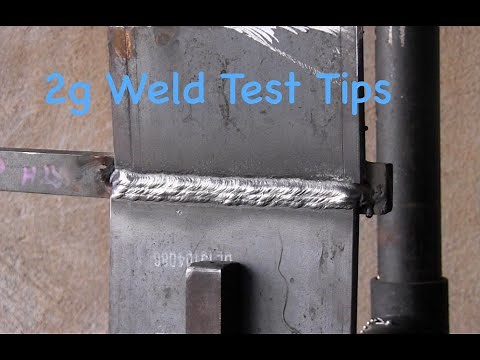 Stick Welding Tips- 7018 2g Plate Test