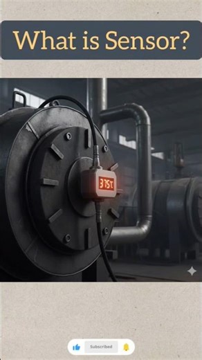 Sensor Explained in Hindi #HindiTech #EngineeringFacts #Sensors #ElectronicsBasics #PLC #TechShorts