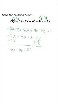 Solving Multi-Step Equations Made EASY!