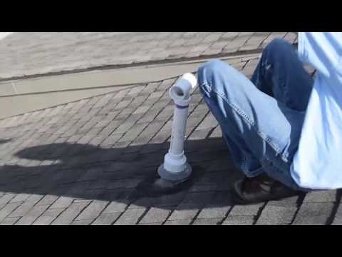 PVC Tankless Vent Installation