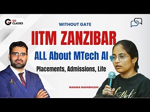IIT Madras Zanzibar Tanzania - MTech Data Science & AI | Placements, Admissions, Campus Life