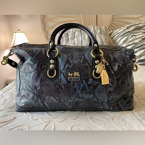 Coach RARE Vintage Exotic Python Satchel Limited Edition