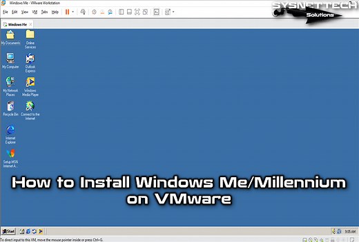 How to Install Windows Millennium on VMware | WinMe!