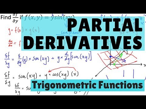Partial Derivatives - Trigonometric Functions