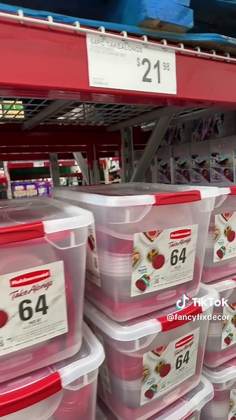 Organize Your Kitchen with Big Tupperware Storage Containers