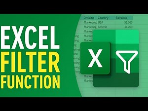 Excel FILTER Function Explained | Dynamic Data Filtering Made Easy