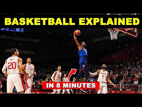 How to Play Basketball for Beginners | All Rules Explained in 8 Minutes
