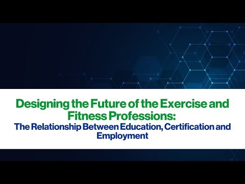 The Relationship Between Education, Certification and Employment