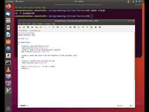 Inline assembly programming - Lecture0