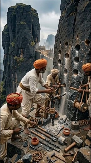 बिना मशीनों के किले के पत्थर कैसे काटे जाते थे? 🤯 | How Were Fort Stones Cut Without Machines?