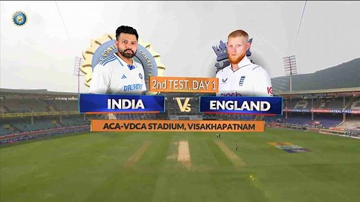 IND vs ENG 2024, 2ND Test, Day 01: Match Highlights