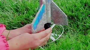 National Geographic Rocket Launcher - Motorized Air Rocket Toy with Patented Design, Launch up to 200 Feet, Outdoor Toys & Model Rockets, Gifts for Kids Ages 8-12, Space Toys