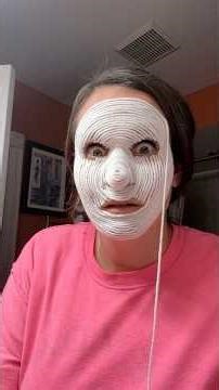 DIY Jigsaw Costume with Yarn Makeup