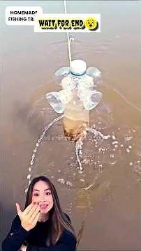 Genius DIY Fish Trap From Waste Bottle! 🎣🔥 #shorts