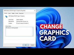 How to Change Graphics Card on Windows 10/11
