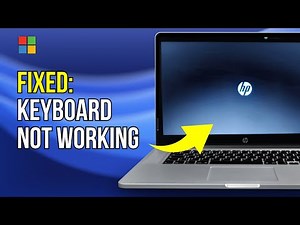 HP Keyboard Not Working - 6 Fix (Step-by-Step Guide)