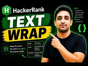 🔥 HackerRank Python Text Wrap | Easy Explained (Step-by-Step)