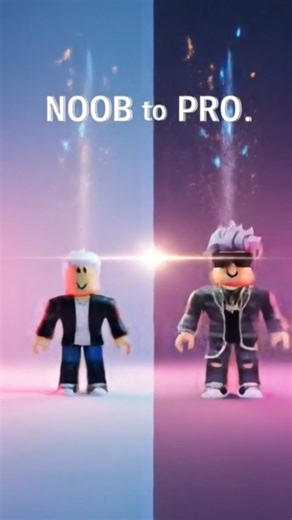 Roblox Noob to PRO Glow-Up in 5 Seconds ✨🔥