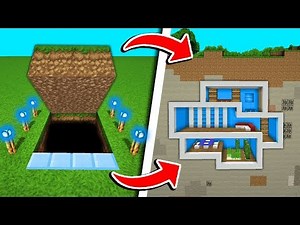 COMMENT FAIRE UN BUNKER ULTRA SÉCURISÉ DANS MINECRAFT !