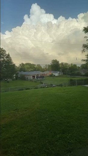 Cumulonimbus cloud, time-lapse ￼
