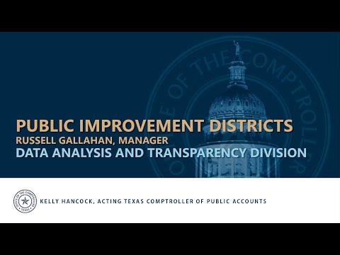 Public Improvement Districts (PIDs)