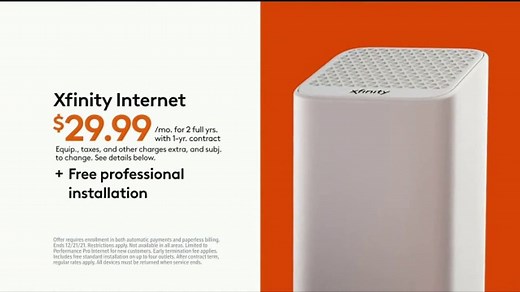 XFINITY Internet TV Spot, 'Emergency Broadband Benefit: $29.99'