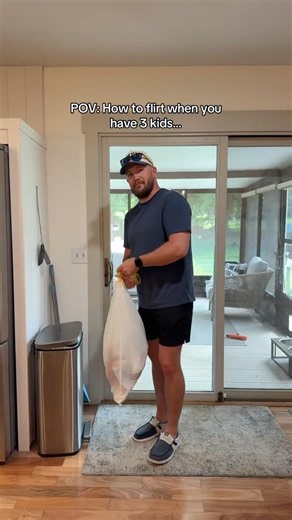 I was not ready for the last one… 😍I think he wants baby 4 more than me! 🤣 #couplecomedy #shorts