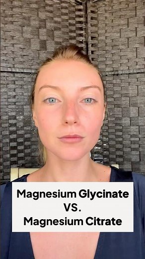 Magnesium Glycinate Vs. Magnesium Citrate: The Benefits Are Different