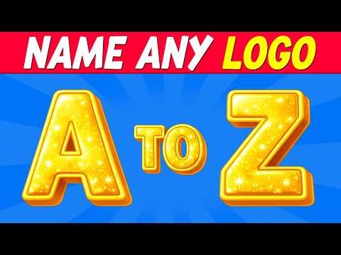 Name a Brand from A to Z 🔤 | Logo Alphabet Quiz 🧠