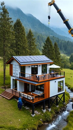 17K views · 599 reactions | First Prefab home design containerhouse prefabricatedhouse prefabhome modularhome tinyhouse | Container Home Design | Facebook