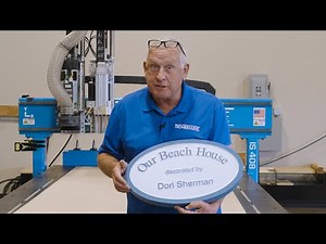 VCarve Foam Sign - ShopSabre CNC