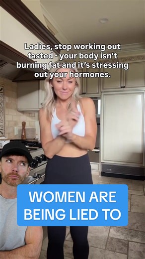 Women are being lied to. I stumbled across this video in my explore feed, and it is a perfect example of something I keep saying repeatedly. Women’s nutrition and exercise science is rife for misinformation. In this instance, women CANNOT train fasted because their hormones will cause them to store body fat. But that just isn’t what the evidence says, and I am not even someone who super promotes fasted training. Yes, it is true that there is a scarcity of research on some women’s topics. But unf