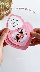 handmade interactive heart card #diycrafts #papercrafting #handmadecards #giftideas #creativecrafts