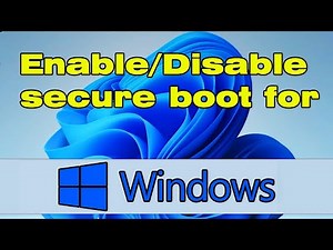 How to Enable Secure Boot in Windows 10/11 | Full Step-by-Step Guide