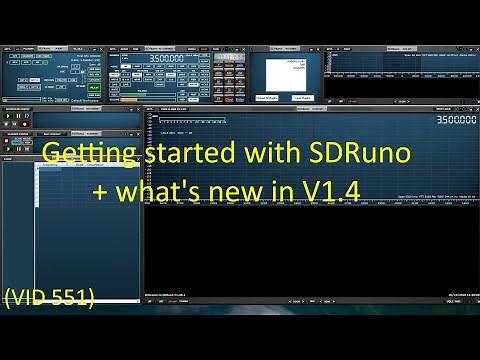 SDRuno v1.40.1 basics