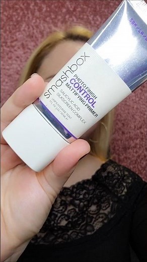 Smashbox Photo Finish CONTROL Mattifying Primer Silkscreen Complex Oily Skin #smashboxcosmetics