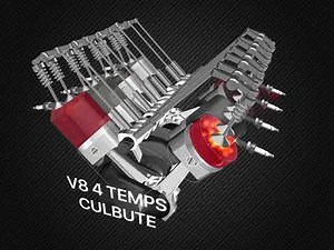 V8 4 TEMPS CULBUTE