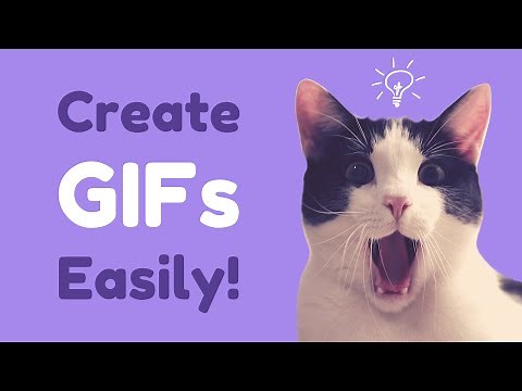#1 Easiest way to create a GIF!