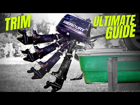 How to Adjust the Trim Tilt on an Outboard for Max Jon Boat Speed