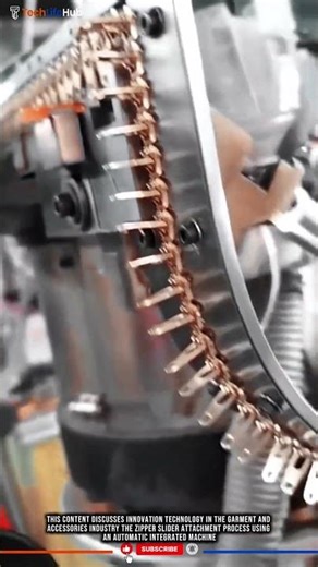 Innovation Zipper Slider Attachment Process with technology Automatic Integrated High Speed Machine