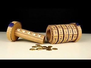 How to Make a Cardboard Safe with Combination Lock