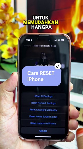 Cara Reset iPhone: Tutorial Mudah dan Betul
