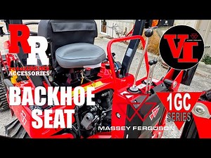 Massey Ferguson GC Series Sub-Compact Backhoe Seat (1GC.23B/1GC.25B, GC1723E/GC1725M & Legacy Model)