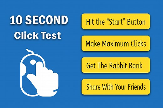 10 Second Click Test - Clicking Speed Tester