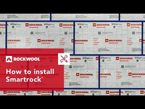 ROCKWOOL Smartrock®: Installation and fastening solutions for masonry and concrete walls