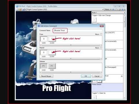 How to Apply "Reverse Thrust" in FSX Using "Saitek X52" Flight Control System (Tutorial)