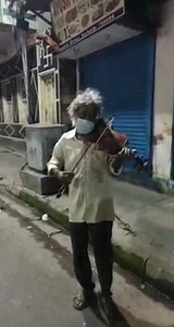 190K views · 10K reactions | #This_Made_My_Day An elderly man playing a soulful tune on the violin on the street of Kolkata has captured many hearts online. Identified as Bhagaban Mali, the man currently stays at Girish Park, Kolkata and performs on various streets of Kolkata. (Video credit: Anindita Ghosh/ Facebook) | Sikkim Review | Facebook